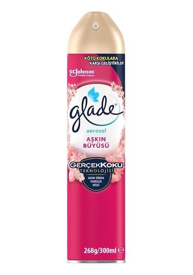Glade Aerosol Oda Kokusu Aşkın Büyüsü 3'lü Set