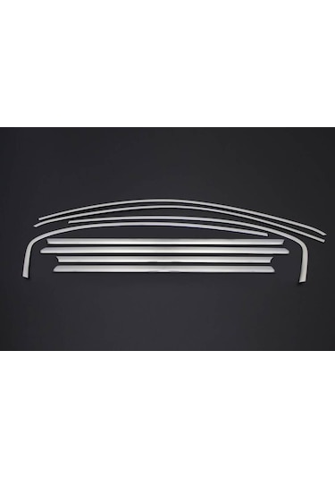 Omsa Fiat Egea Cross Krom Cam Çerçevesi Taşlı 8 Parça 2020 Ve Sonrası