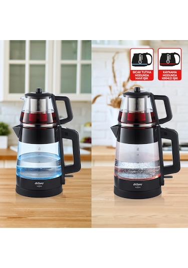 Arzum AR3136 Teamond 1.8 L 1800 W Çay Makinesi