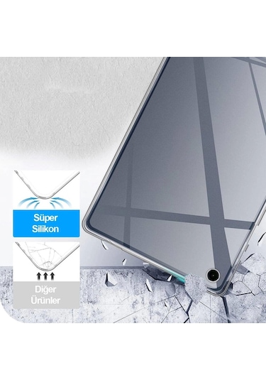 Galaxy Uyumlu Tab A9 Plus Kılıf Zore Tablet Süper Silikon Kapak