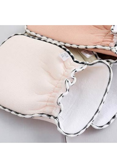 Xiyyadms Pembe Eldiven Tipi Banyo Eldiveni, Bitki Lifli İki Yönlü, Kalın, Geri Temizleme, Esnek Açık, 22.5x14 Cm Pembe