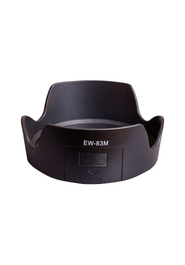 Hlypro Canon 24-105 MM IS STM için EW-83M Lens Hood Parasoley