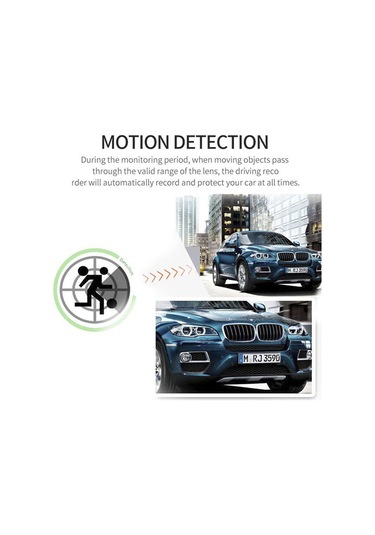 Ranyeek Araba Sürücü Kaydedici: 1080p Fhd, 170 Geniş Açı Lens, G-sensor, Gece Görüşü, 2.0" Lcd Ekran, Dönüşümlü Kayıt