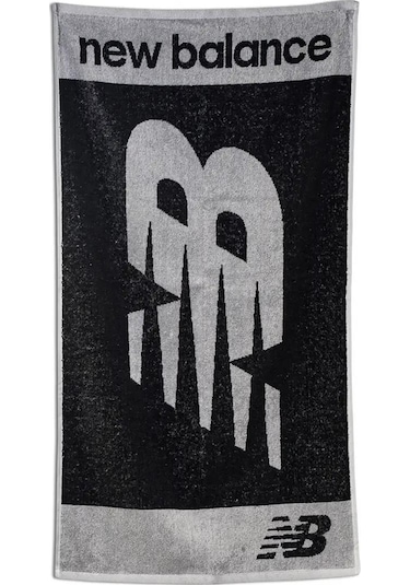 New Balance Tsat2201-bk 50x90 Cm Erkek Havlu Siyah