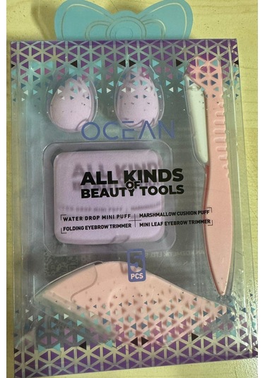 Fontenay 310 Renkli Makyaj Sünger Seti 5'li