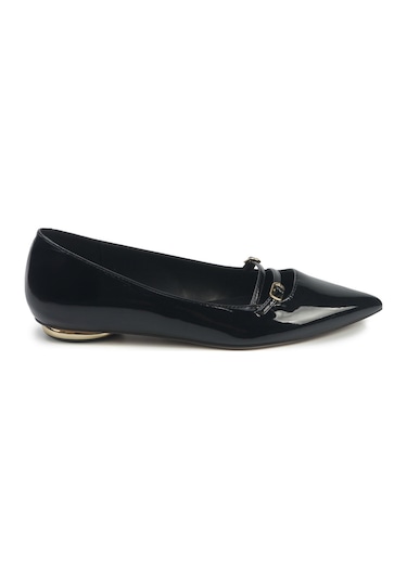 Nine West Leanna 5pr Siyah Kadın Babet 000000000102012354 Siyah