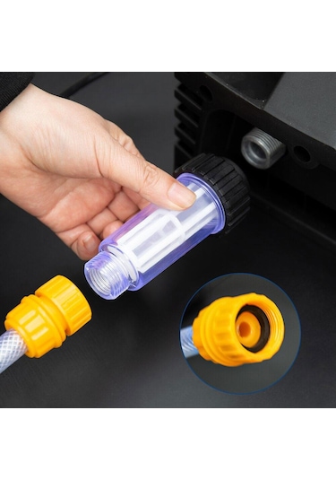 Michelin MPX46186 Basınçlı Yıkama Makineleri İçin Universal Su Giriş Filtresi