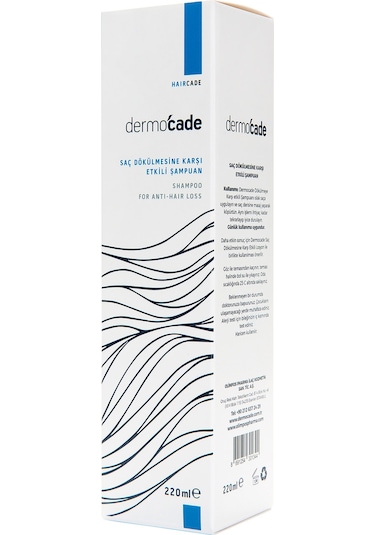 Dermocade Saç Dökülmesini Önleyici Etkili Şampuan 220 ML