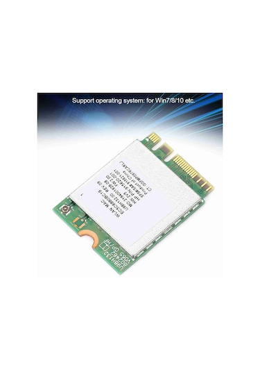 Hombey Realtek Rtl8821ce M.2 Ngff 433mbps 802.11ac Bluetooth 4.2 Hp Probook 430/440/450/455/470 G5,640 G4 Uyumlu Kablosuz Ağ Kartı