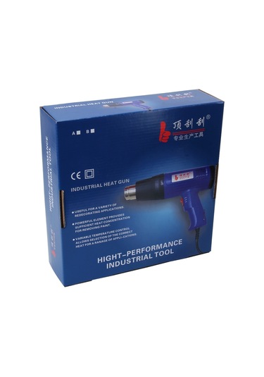 Sones Dıngguagua 1800w Endüstriyel Ağır Hizmet Profesyonel Ayarlanabilir Sıcaklık Isı Hava Tabancası Aleti Ab Fişi