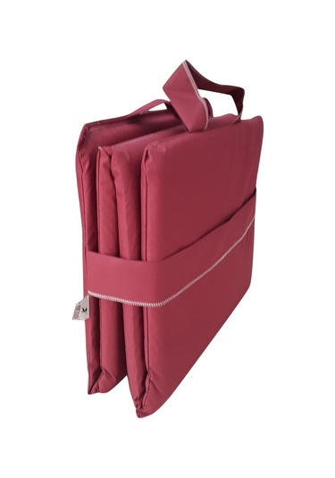 Mirzademarket Mirzade Plaj Minderi Çanta Katlanır Su Geçirmez-Bordo
