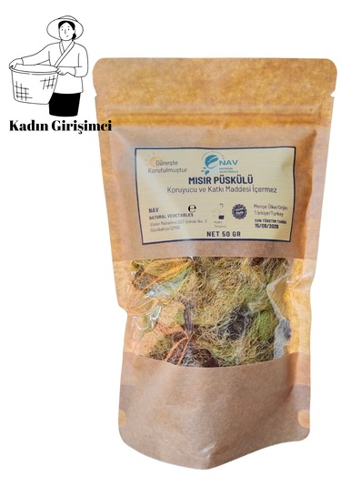 Nav Mısır Püskülü Katkısız Koruyucusuz