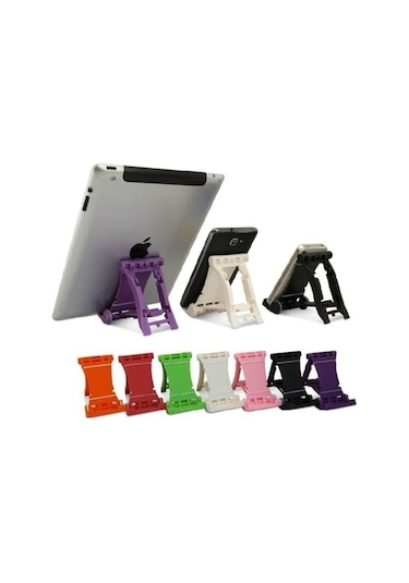 Cep Tefonu Tablet Standı Mini Masaüstü Telefon Tutucu Aparat 5067