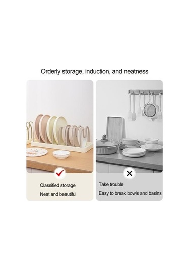 Pazly Yeşil Bulaşıklık Organizatör Çok Fonksiyonlu U Şekli Oluk Tencere Kapağı Drenaj Tutucu Bardak Kurutma Rafı Mutfak Aksesuarları Yeşil