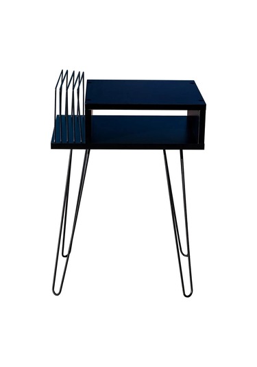 Plak Ve Pikap Sehpası Metal Ayaklı