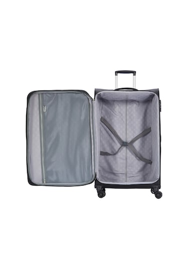 Pierre Cardin Ultra Light Kumaş Büyük Boy Valiz Siyah Pc7050 Siyah