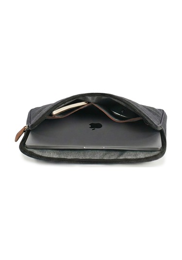 13 Ve 14 İnc Laptop Ve Apple Uyumlu MacBook Kılıf Kanvas Kumaş Kılıf