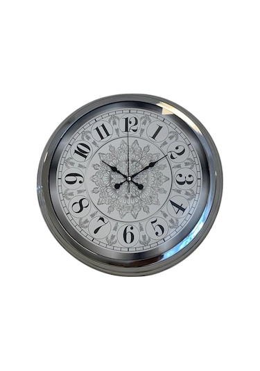 Zentime 40 Cm Krom Elegance Duvar Saati çok Renkli