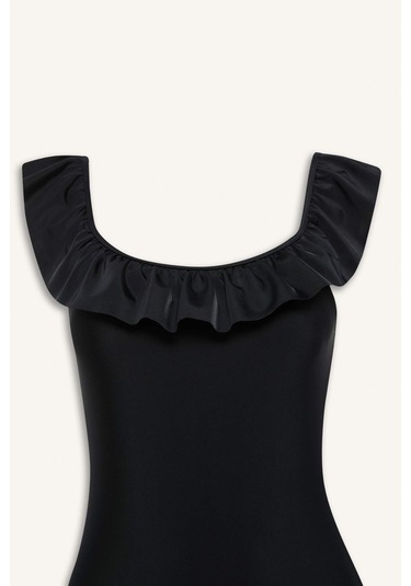 Defacto Regular Fit Mayo-fall İn Love W9117az25smbk81 Siyah