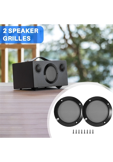 4 İnç Hoparlör Izgarası Hoparlör Yüz Kalkanı Hoparlör Koruma Izgarası