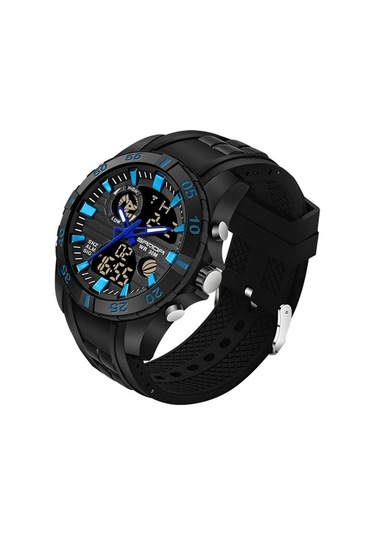 Novahub Sanda 791 İzle Orijinal Moda Spor İşlevli Elektronik İzle Popüler Erkekler Aydınlık Bilek İzle Mavi Çok Renkli, Moda Tasarımı Çok Renkli