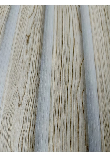 Duvar Çıtası Görünümlü Hava Alabilen Silinebilir 3d Duvar Kağıtları 5m2 Diğer