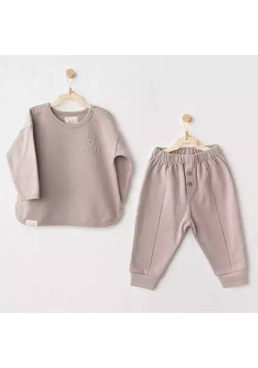 Andywawa 2'li Bebek Takım Ac26185 Bej Beige