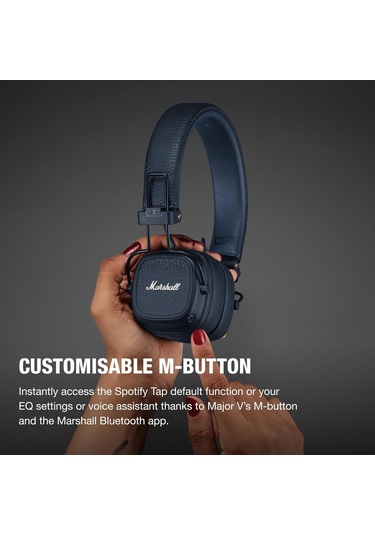 Major V Bluetooth, Oe, Midnight Blue