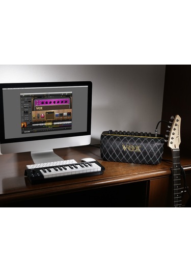 Vox Adio Air Gt 50W Bluetooth Modeling Guitar Combo Amplifier Blu