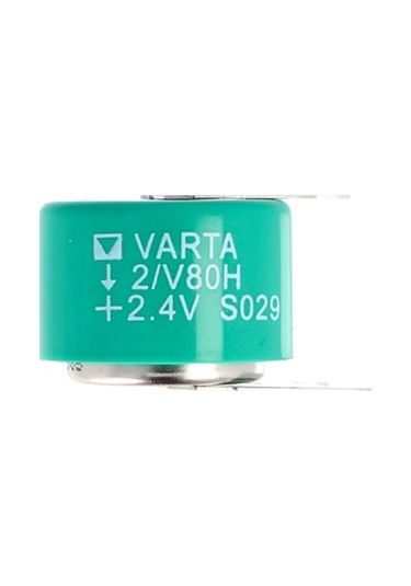 Varta 2 - V80H Nimh Şarj Edilebilir Nimh Düğme Hücresi