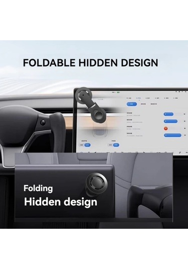 Dashanshop Manyetik Araç Telefon Tutucu At-25a 360 Dönebilir Tutkal Tabanlı Navigasyon Tutacağı