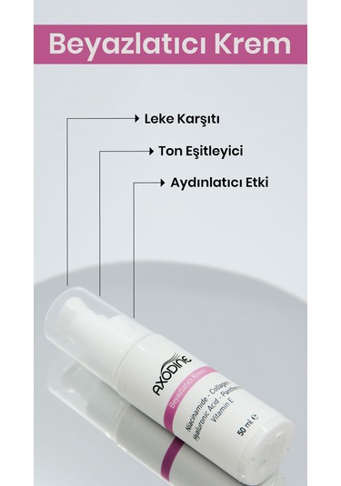 Axodine Leke Karşıtı Ton Eşitleyici Cilt Beyazlatıcı Krem 50 ML