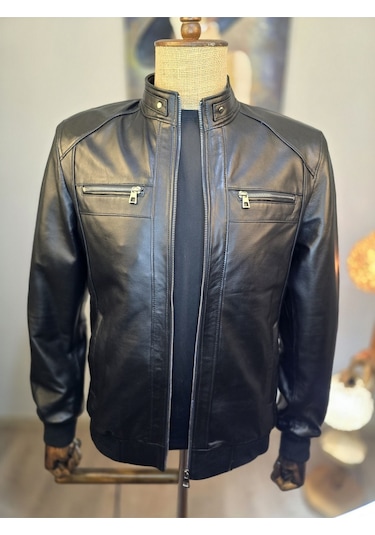 Always Leather En Sevilen Model Usta İşi Özel Dikim Hakiki Deri 1803340035 Siyah
