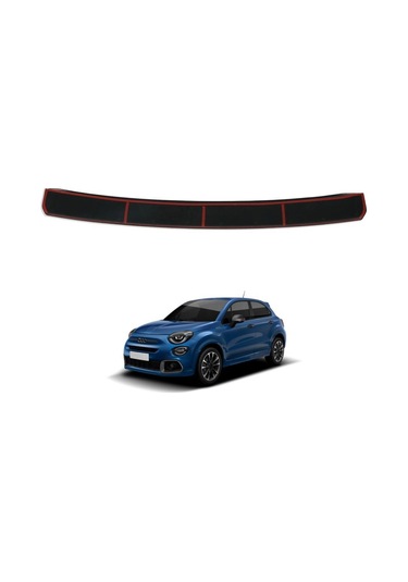 Fiat 500 X Sport Ferrous Arka Tampon Üstü Koruyucu 2016 Ve Üstü