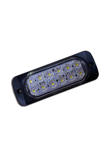 ÇAKAR LAMBA 12 LEDLİ MERCEKLİ CAM BEYAZ