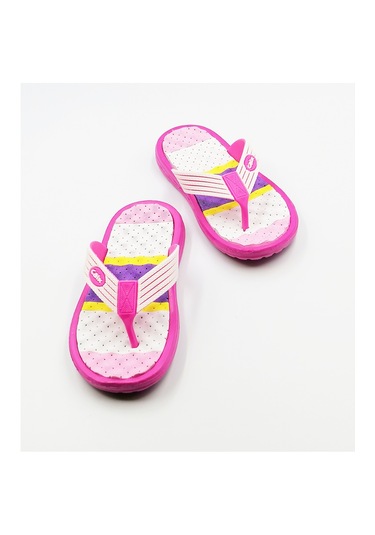 Çocuk Parmak Arası Terlik Masaj Tabanlı Pembe Terlik PEMBE