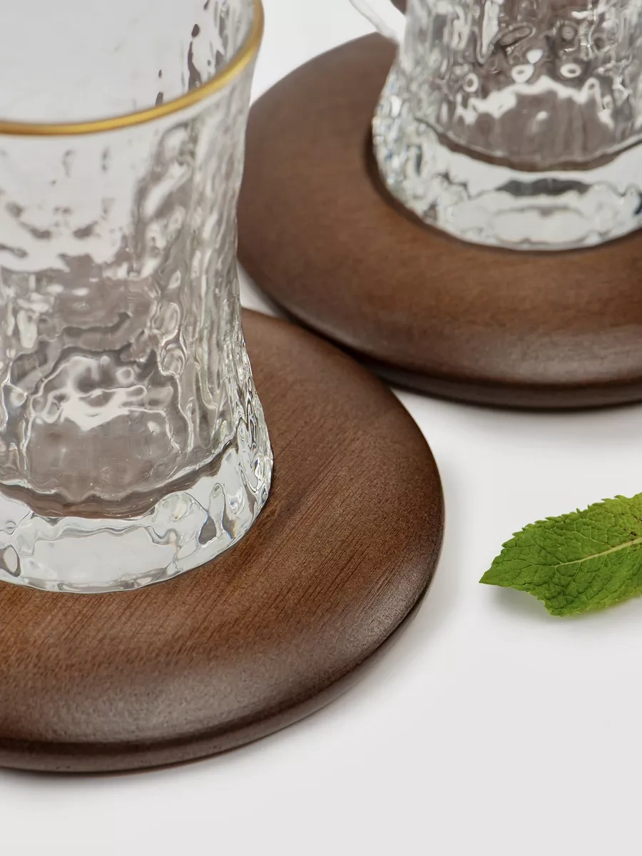 Comfy Craft Kahve Fincanları Ve Tabaklar, Türk Çay Bardakları 243062006 Kahverengi