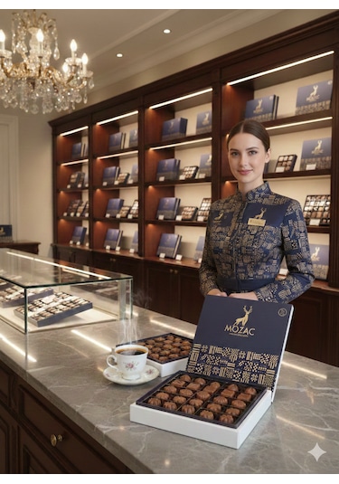 Mozac Premium Karışık Spesiyal Çikolata Kutusu 1 - 350 Gr