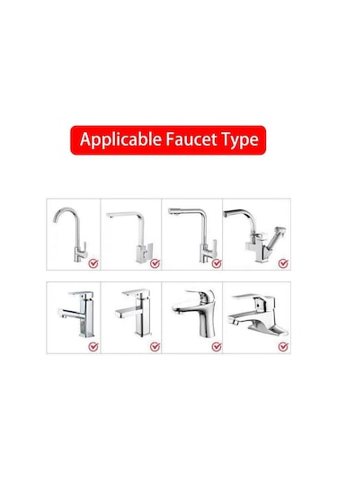 Jms1440 Döndürme Musluk Püskürtme Kafası Havalandırıcı Fıskiye Memesi Mutfak Musluk Dual Mode Gümüş