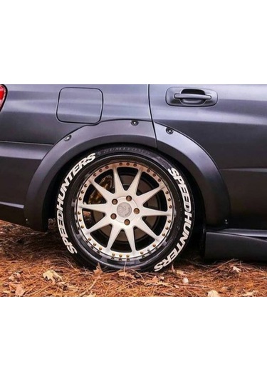 Speedhunters Lastik Yazısı Büyük Boy Araç Lastik Stikeri 8adet