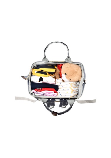 Lal Baby Puantiyeli Anne Bebek Bakım Sırt Çantası Çok Renkli