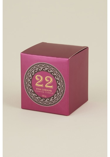Karaca Home Pop Art Koleksiyonu 22 Pink Dreams Kokulu Mum Pembe