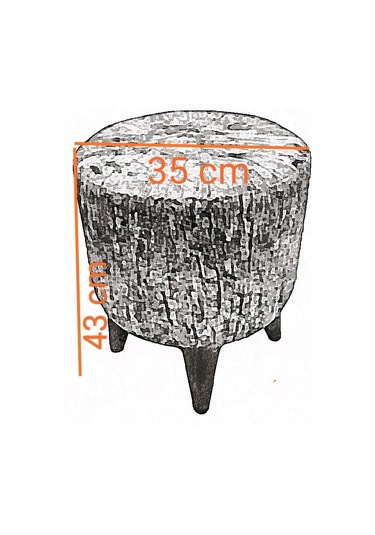 Vavonni Vavonni Puf Bench Kütük Puf