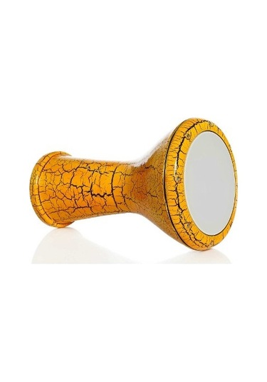 Profesyonel Alüminyum Renkli Çatlak Boyalı Model Darbuka-kılıflı