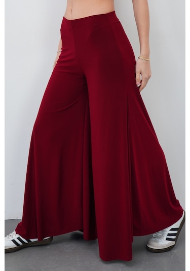 Penyebizden Pantolon Etek-bordo