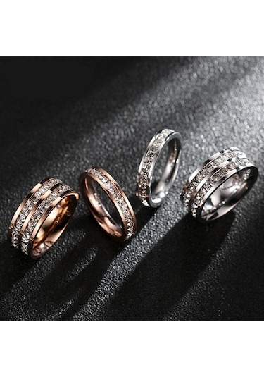 Fastbuy Kızlar Basit Tiyanyum Bilezik, Tek Diyamant, Us 3, Renkli, Kadınlar İçin Çok Renkli