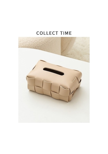 A-siyah Beyaz Dama Tahtası Doku Kutusu Oturma Odası Lüks Masa Emme Kağıt Kutusu Amerikan Tarzı Deri Dokuma Süs Moda Çanta