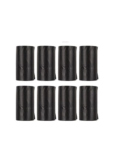 Flamingo Poop Bags Siyah Tuvalet Poşeti 8x15 Adet