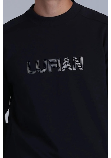 Lufian Luther Erkek Sweatshirt Lacivert 001