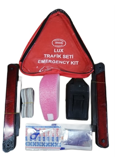 Tüv Uyumlu 4 Yıl Yangın Söndürme Cihazlı Trafik Seti N11.512